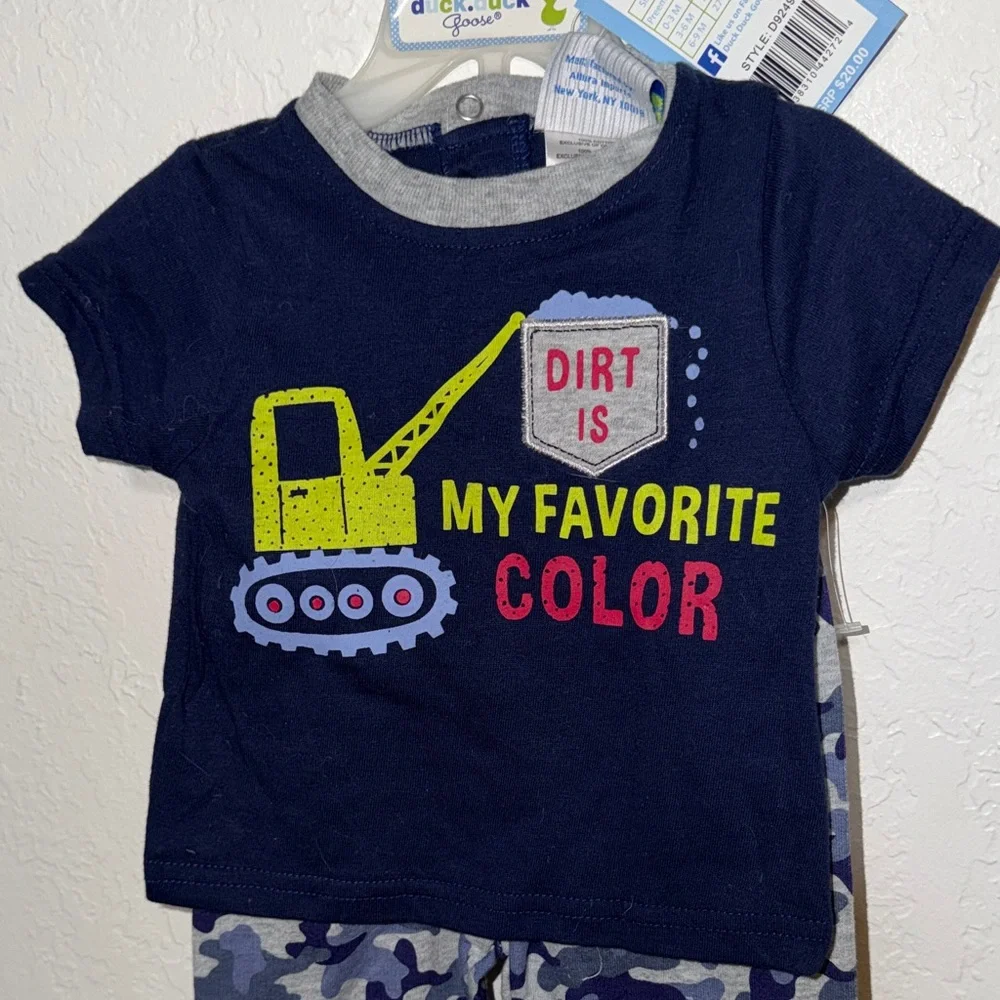 Kids Construction Theme Matching Set - Black‎ and Gray